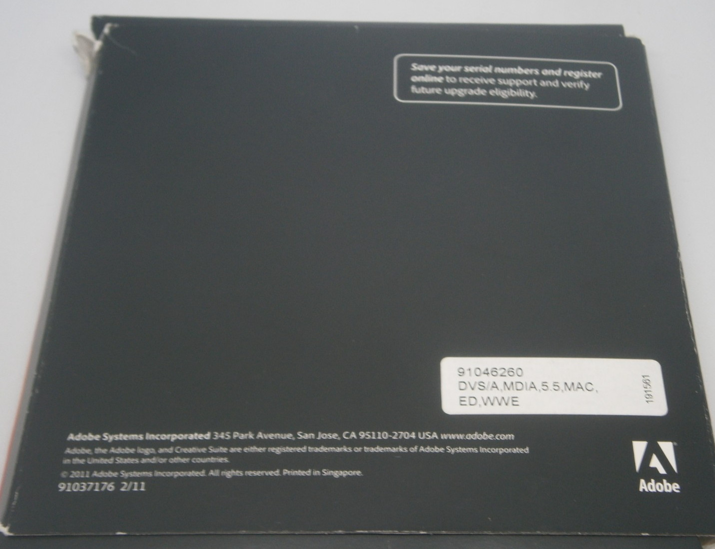 Adobe Creative Suite 5.5 Design Premium Education Edition MAC 2011- Free Post