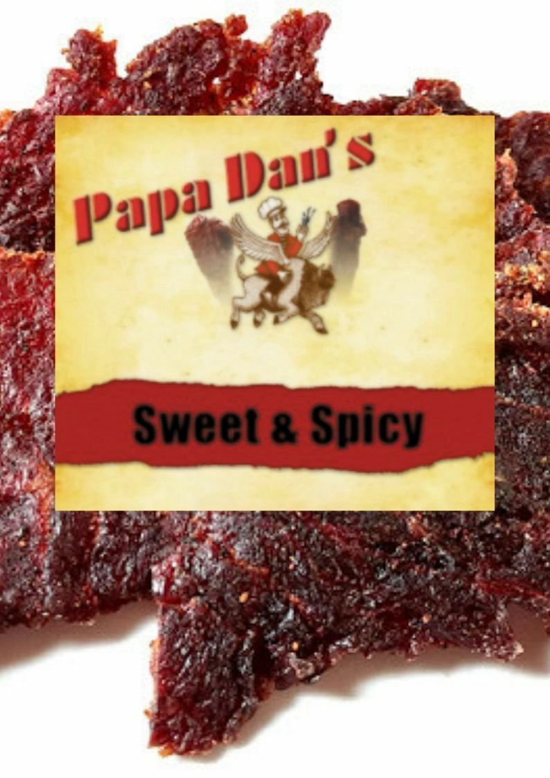 Papa Dan's Sweet & Spicy Beef Jerky 8oz