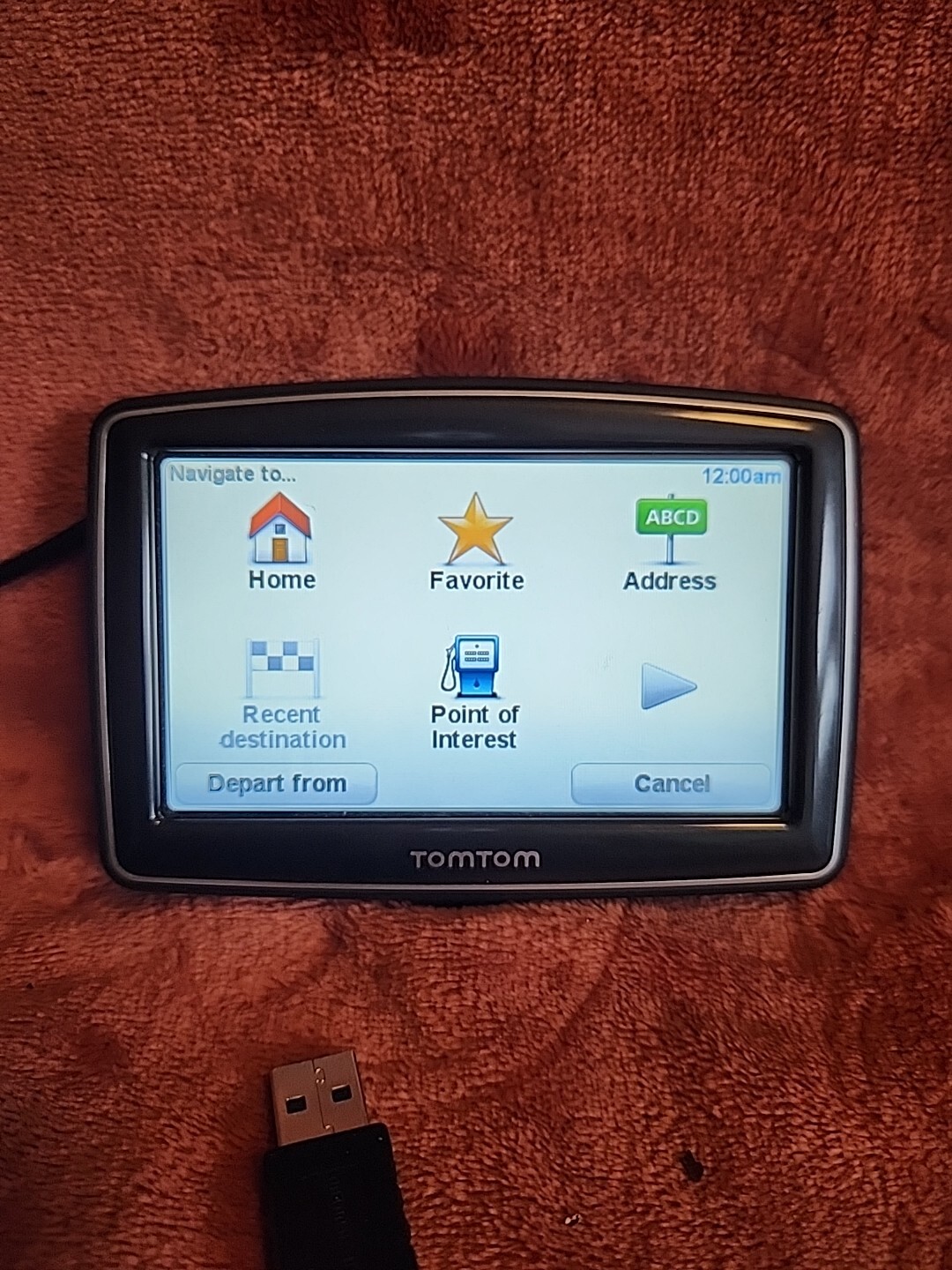 TomTom XL 310 GPS - N14644 Navigation System 4.3" With USB Changing Cable