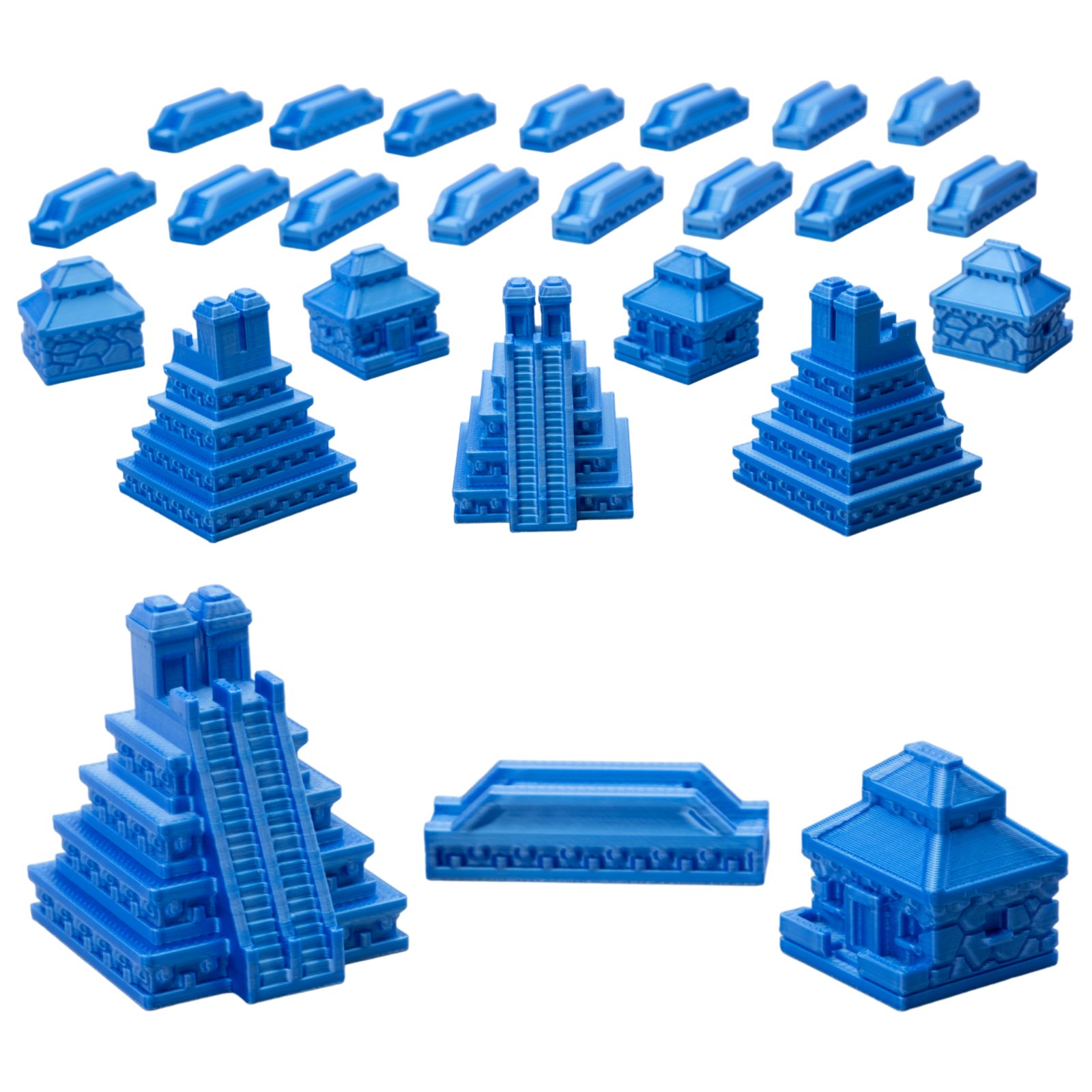 Aztec Civilization for Catan Board Game Replacement Player Sets Tokens
