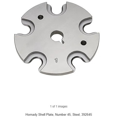 Hornady Lock-N-Load Shell Plate # 45 - 392645