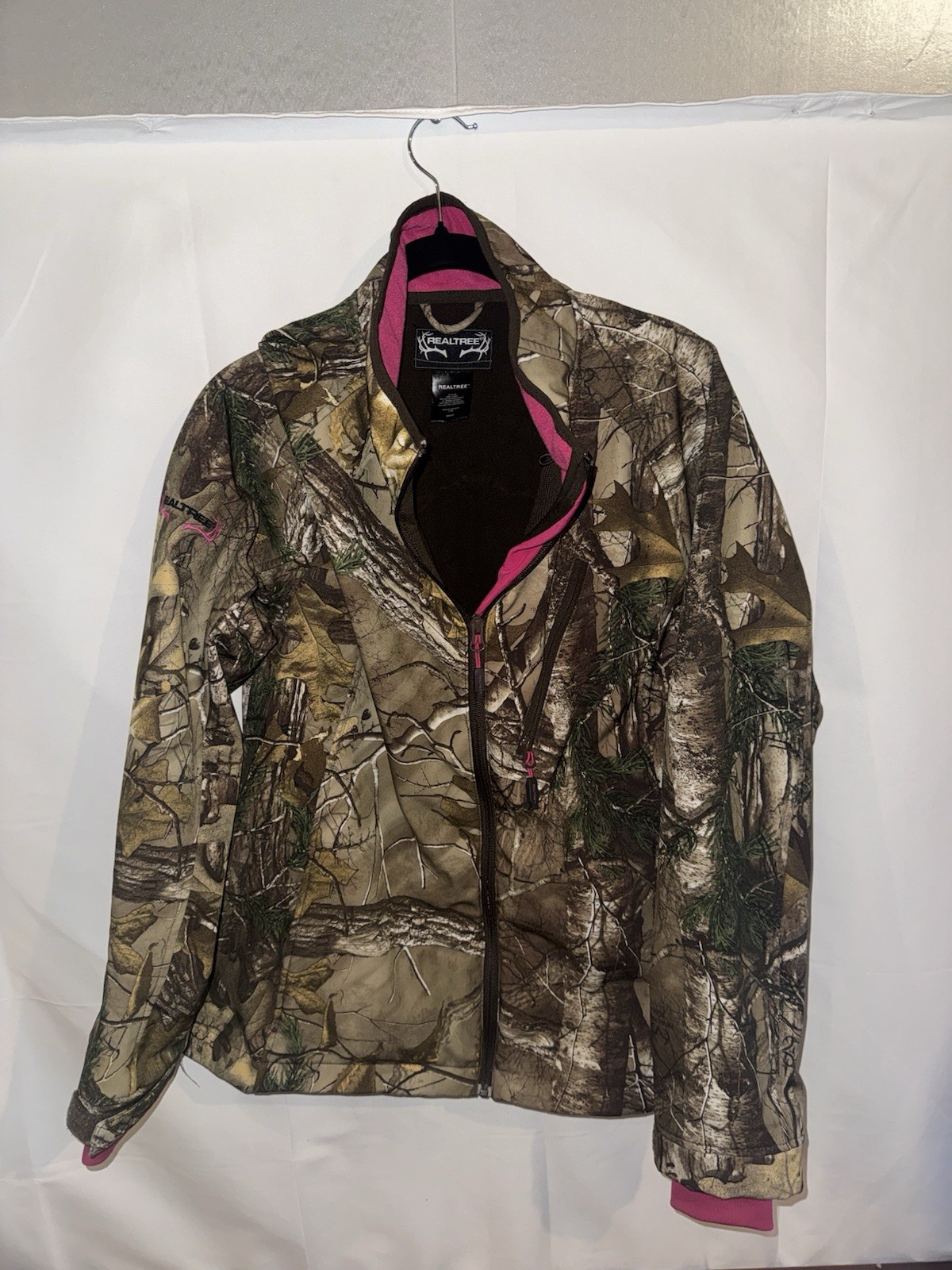 Realtree Women’s Camo Hunting Jacket XL (46-48) Full Zip Coat
