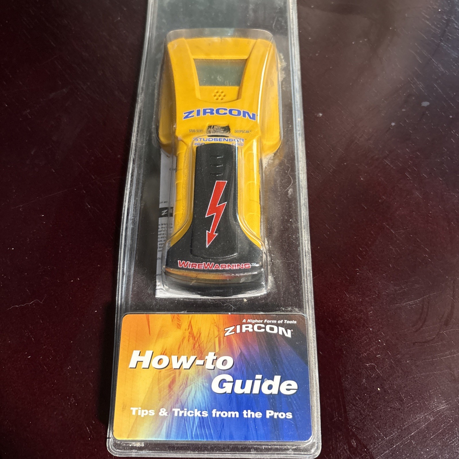 ZIRCON StudSensor Pro SL-AC Deep Scanning Stud Finder With Wire Warning