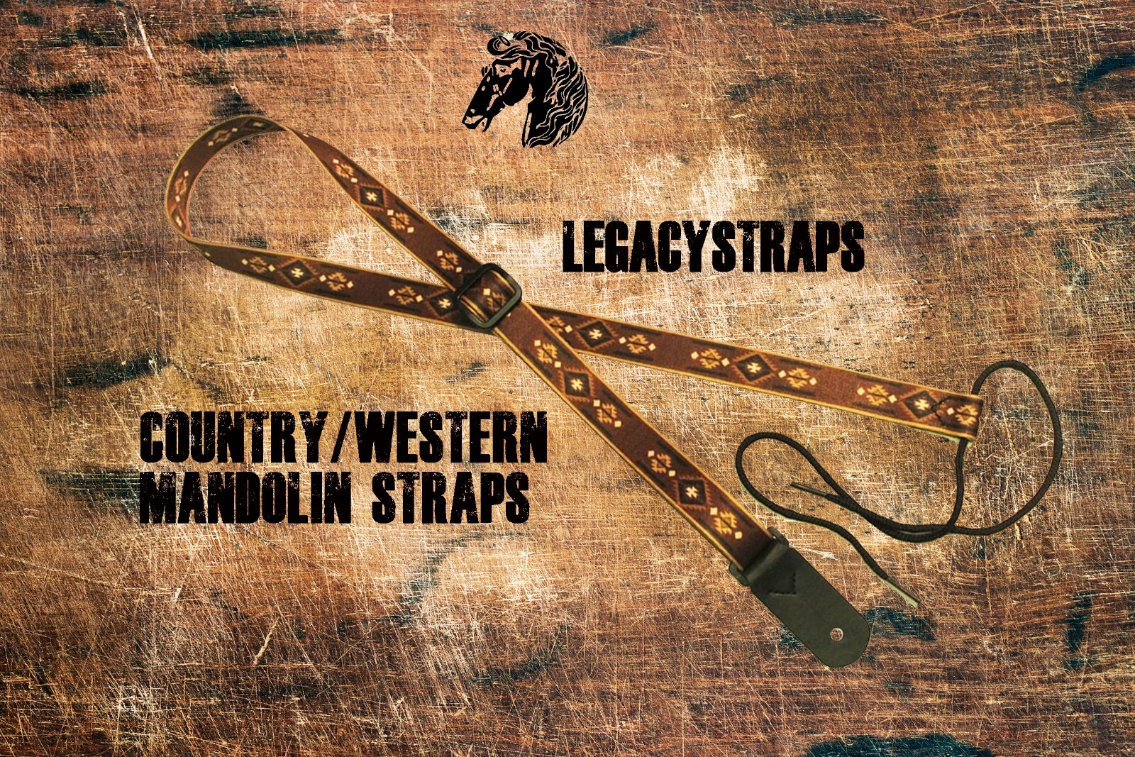 Legacystraps Country Western Mandolin Straps Ukulele Straps