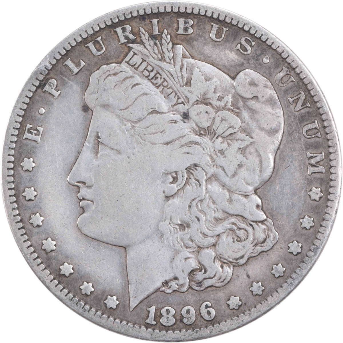 1896-S Morgan Silver Dollar VF Uncertified #1118