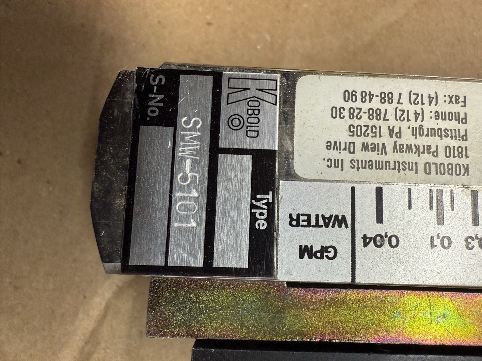 Kobold 41R57 Flow Meter Switch