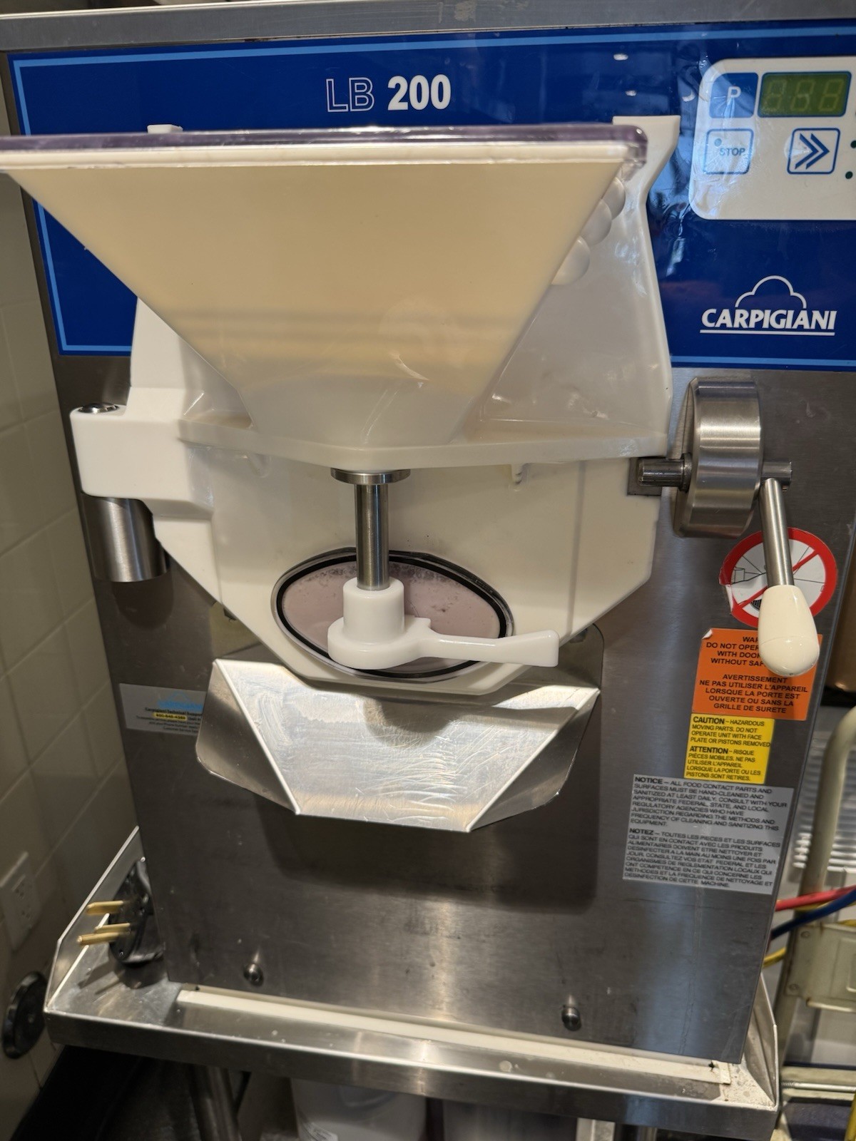 Carpigiani, Batch Freezer, LB 200 for GELATO & ICE CREAM