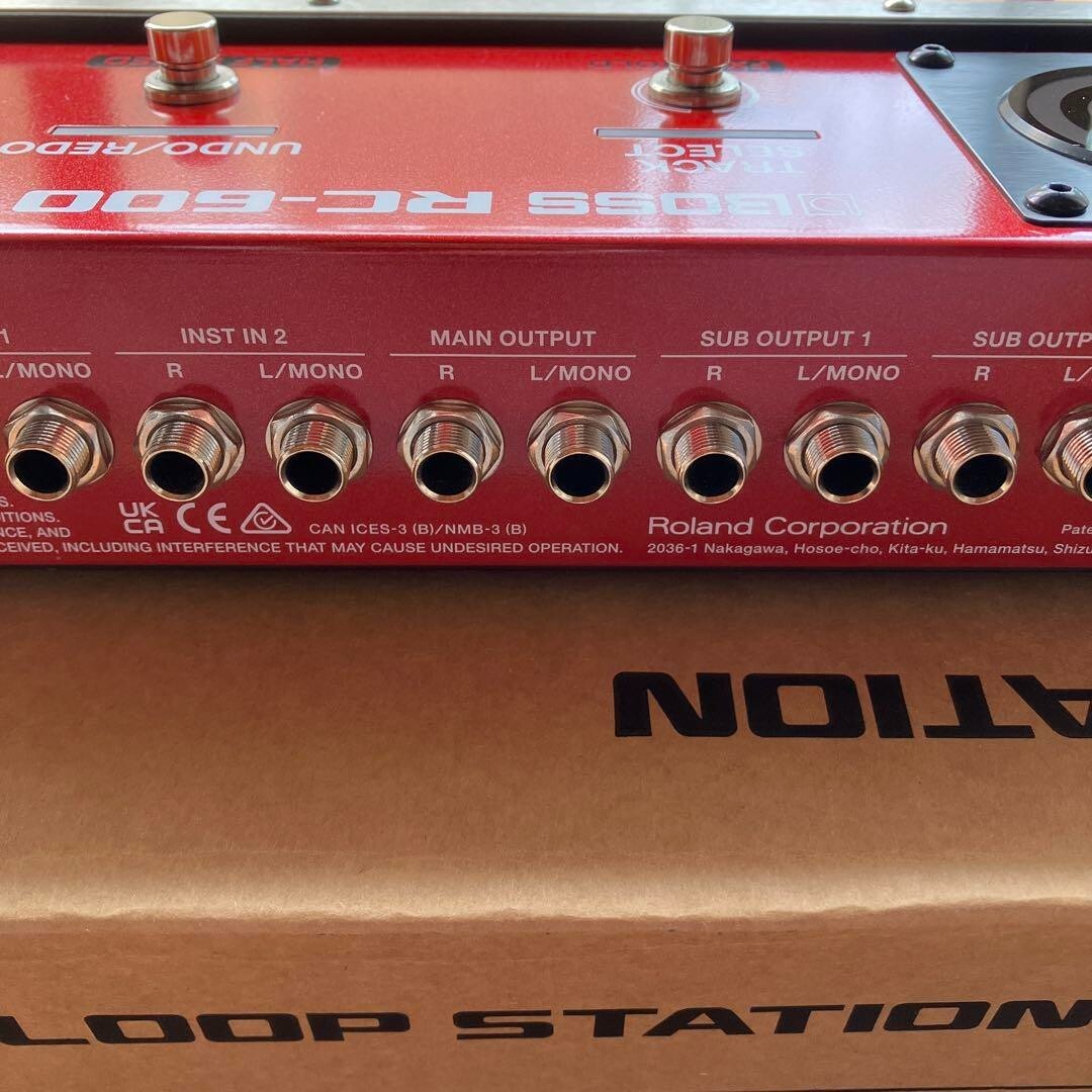 BOSS RC-600 Loop Station Looper Sequencer Electric Guitar Effect Pedal JP RC600