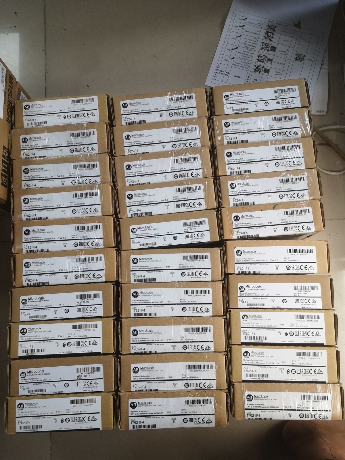 2021-2022 New Factory Allen Bradley1762-IF4 AB /B 4 Point Analog Input Module