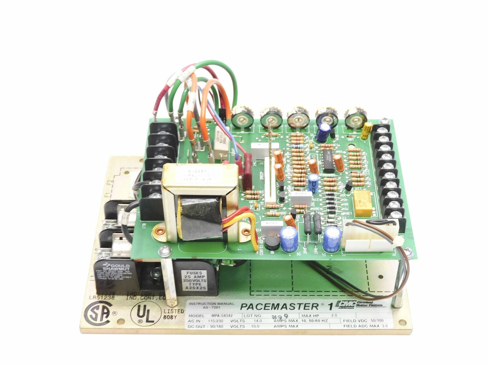 Repair Service For Pacemaster MPA-04342 1Yr Warranty