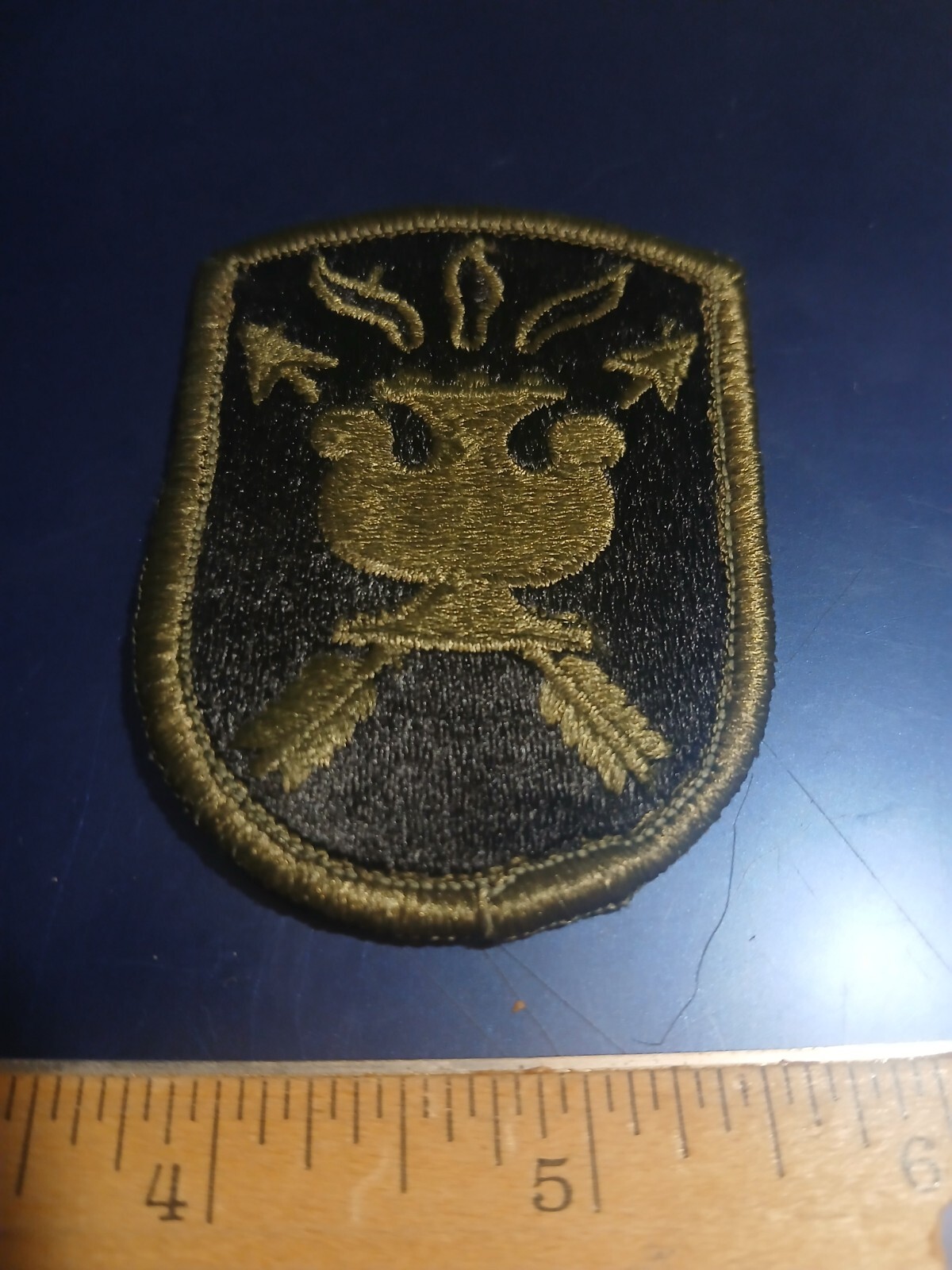 U S Army Patch Subdued SSI- JFK Special Warfare School (24-1596)