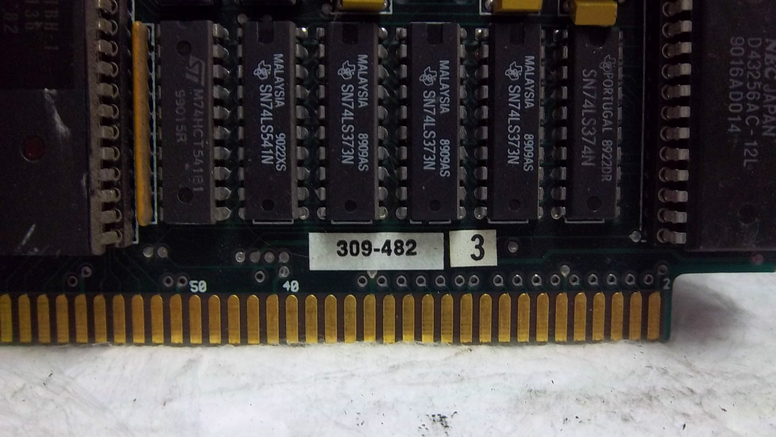 UNICO PROCESSOR/MEMORY ASSY 80C31 CPU 309-482 USED 309482