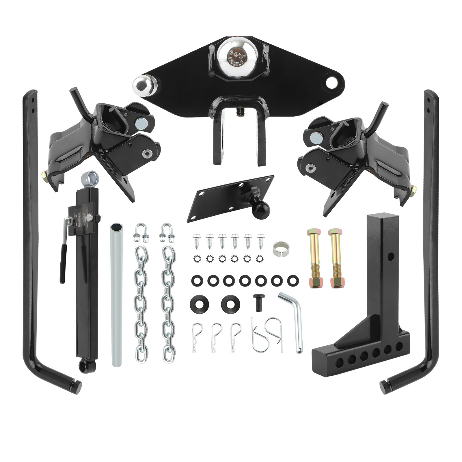 Trailer Towing Hitch bar 2" 10,000 lbs Up to 10K w/ Sway control 2-5/16" Ball