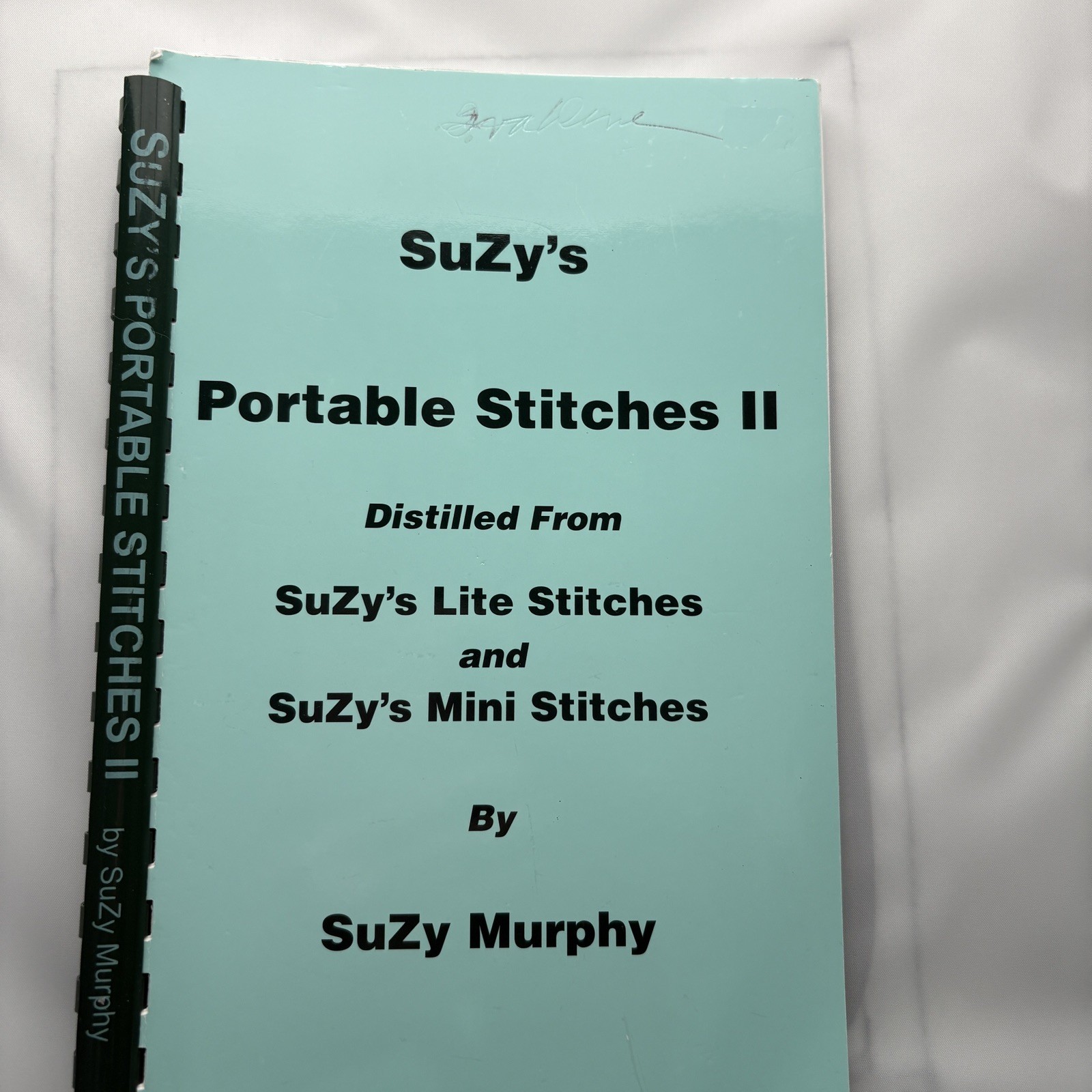 SuZy's Portable Stitches II - 114 pages of Needlepoint pattern design stitches.
