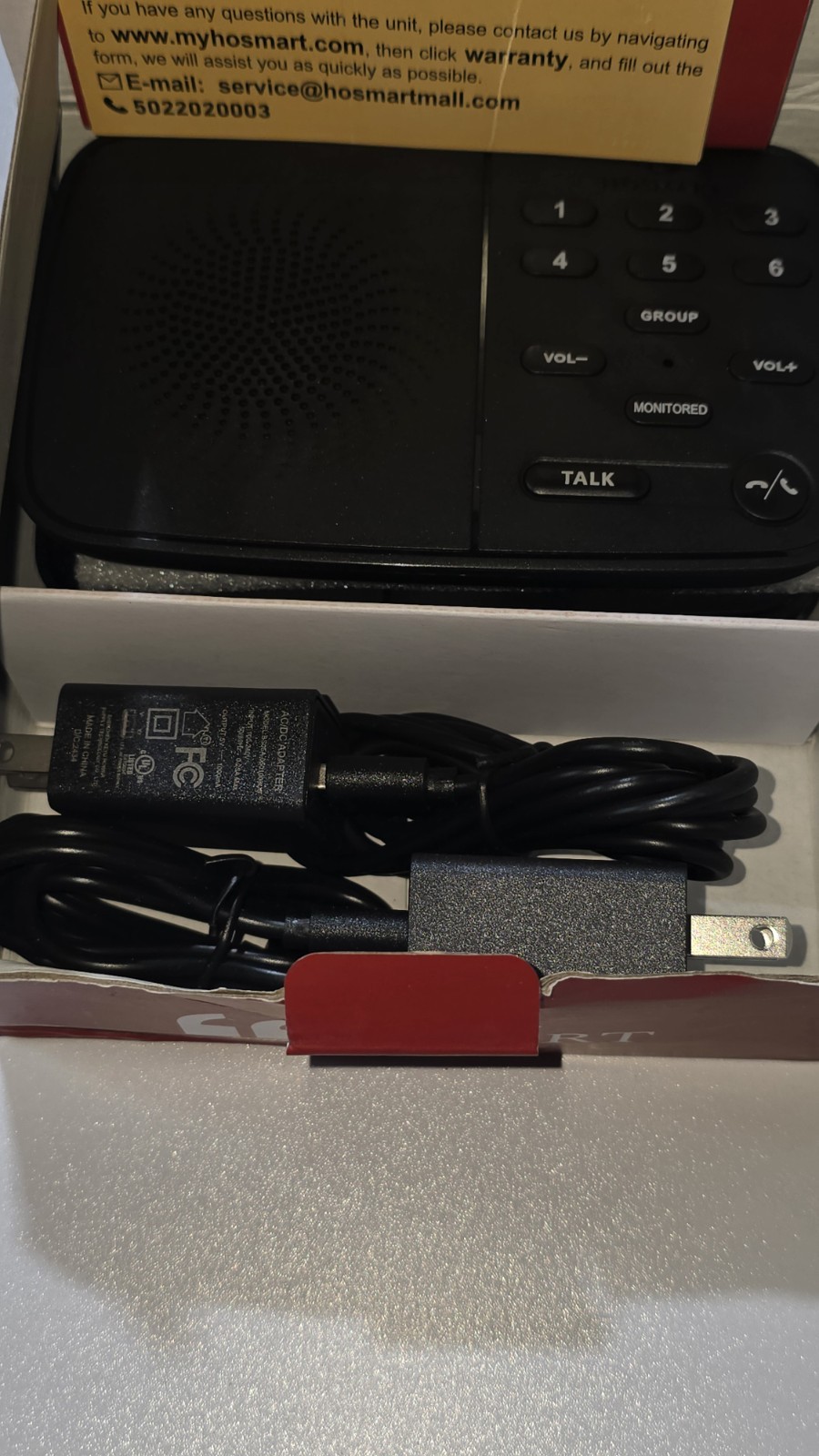 HO-Smart Pro 2-Way Talk Full Duplex Wireless Intercom System 2-Sets 1300Ft Range