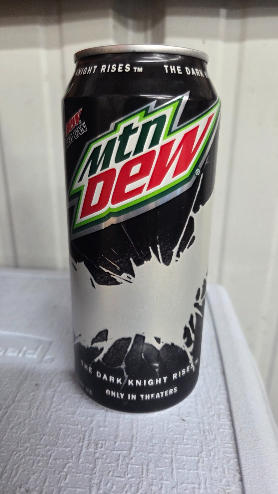 Mountain Dew Batman Full Unopened Can