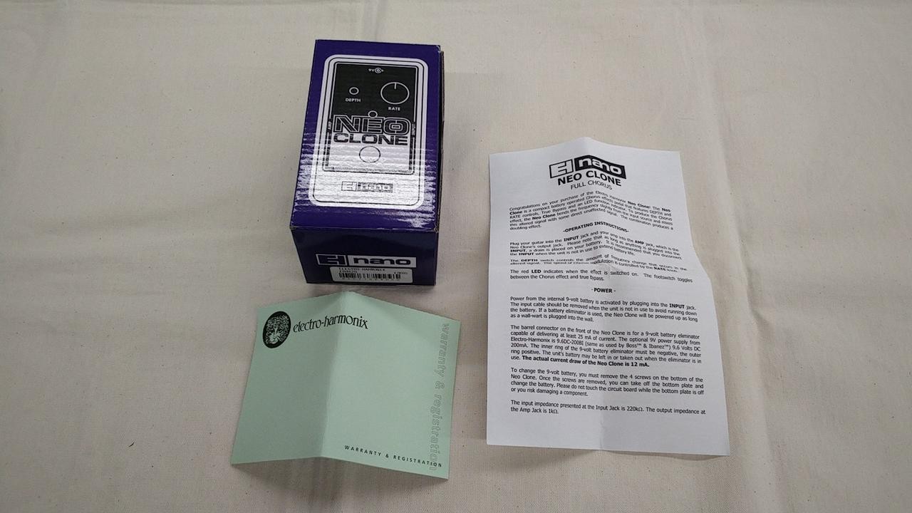 Electro-Harmonix Neo Clone Effector Chorus