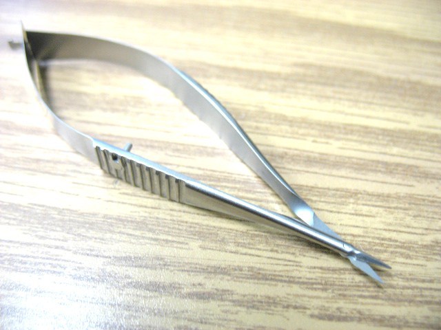 O.R GRADE McPHERSON VANNAS SCISSORS OPTHALMIC STR 5MM