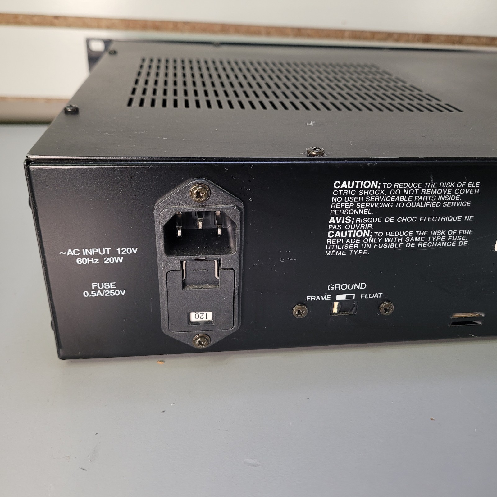 InterM EQ-9231 31 Band Graphic Equalizer Mastering Tested Working EUC