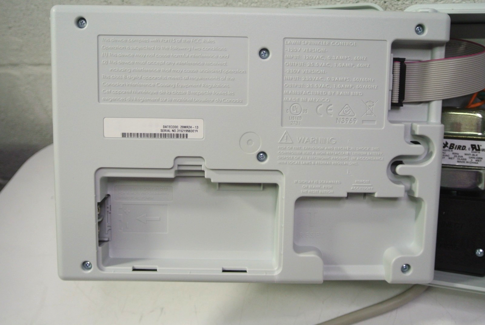 Rain Bird ESP-2WIRE 120vac 2 Wire Controller *READ DISCRIPTION*