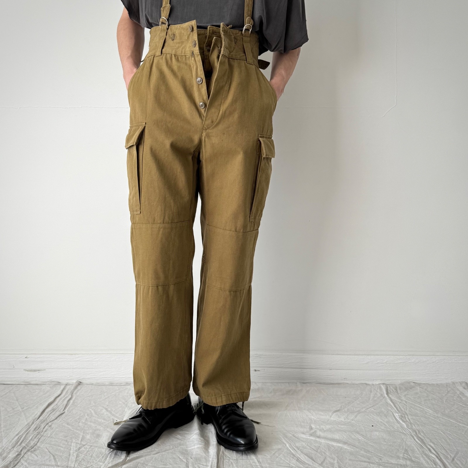 Vintage 1980s Soviet Union USSR Army 'Afghan' Lined Pants
