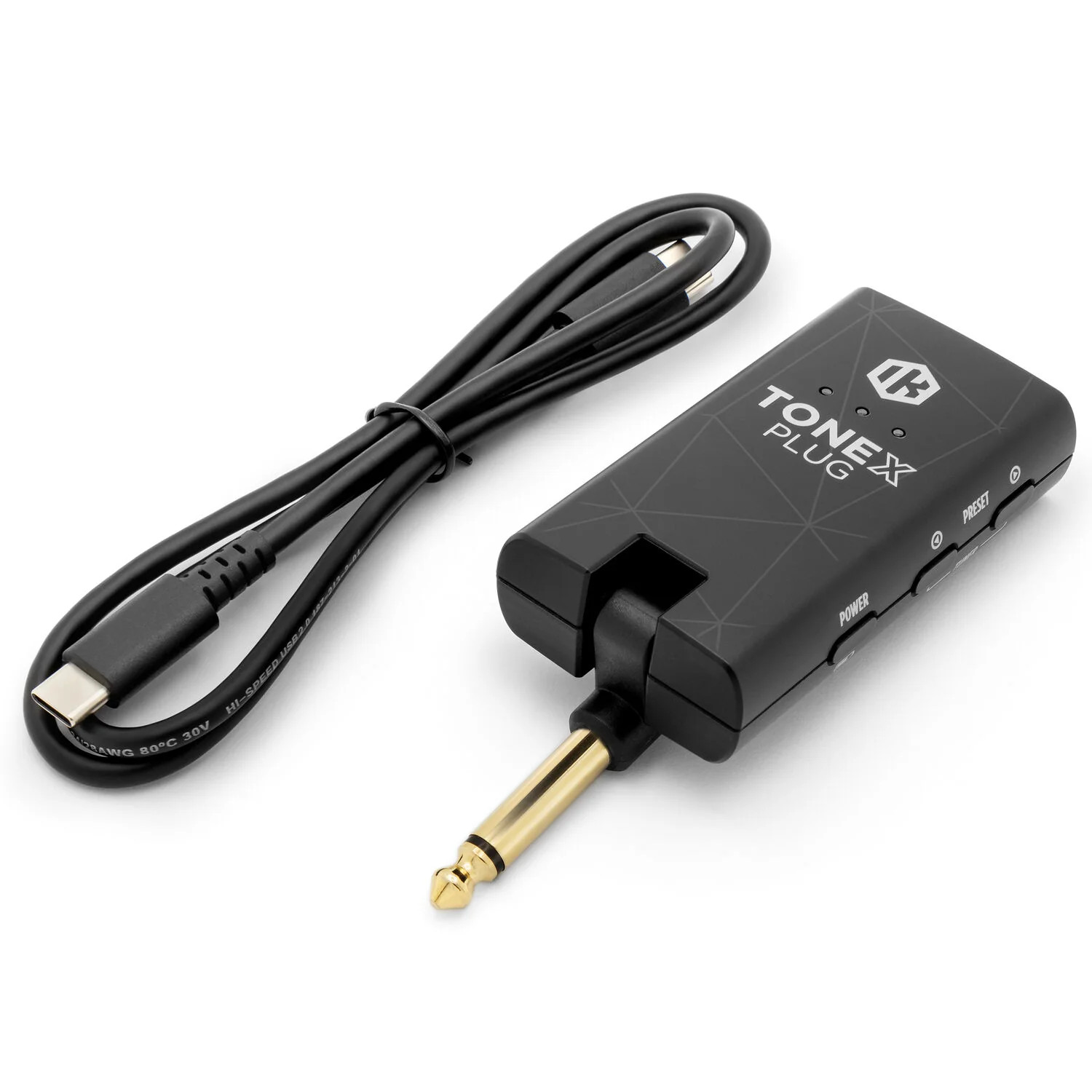 IK Multimedia TONEX Plug In-Line Headphone Amplifier with Pouch