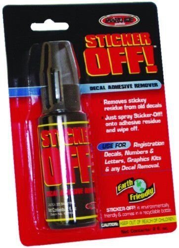 Hardline Products Sticker-Off! Decal Removal Fluid 2 Ounces 965