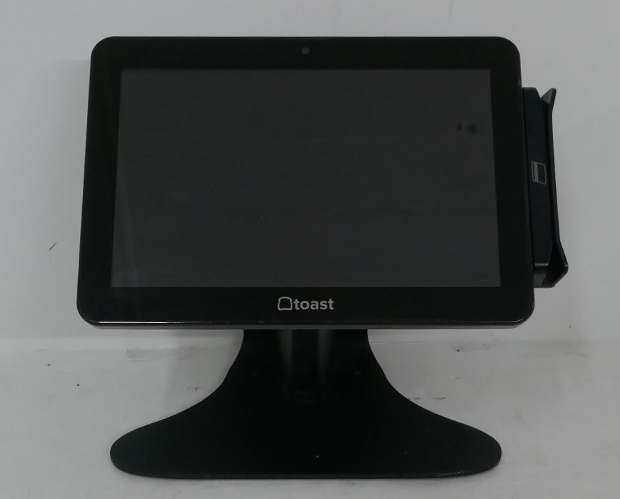 ELo Touch Solutions AIO Toast POS tablet Model ESY10i1 w/ Stand & Cardreader