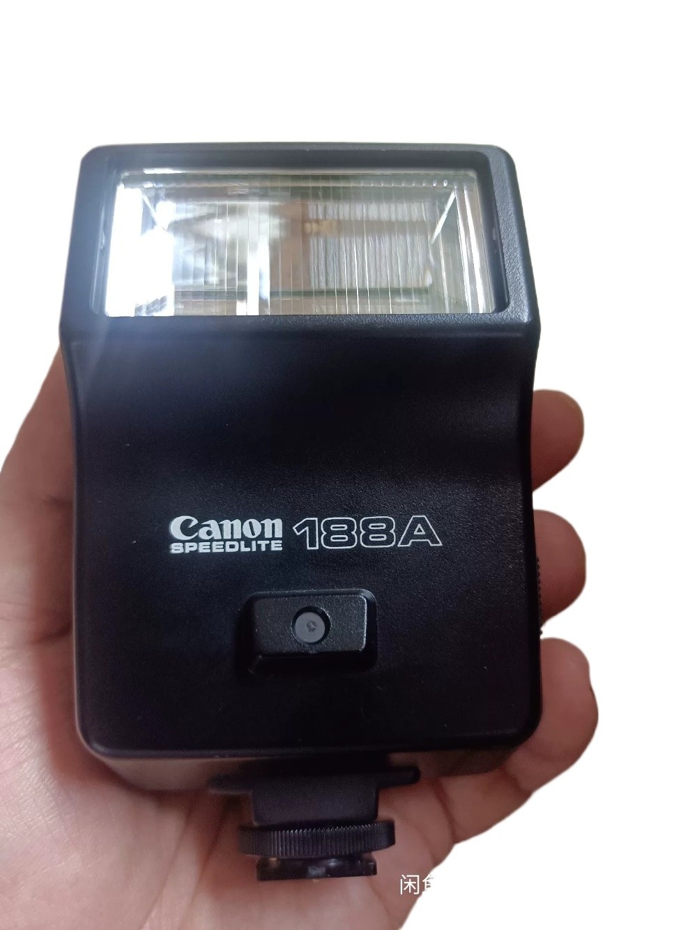 Canon Speedlite 188A Shoe Mount Flash for 35MM SLR Film Camera AE-1 A-1 WORKING