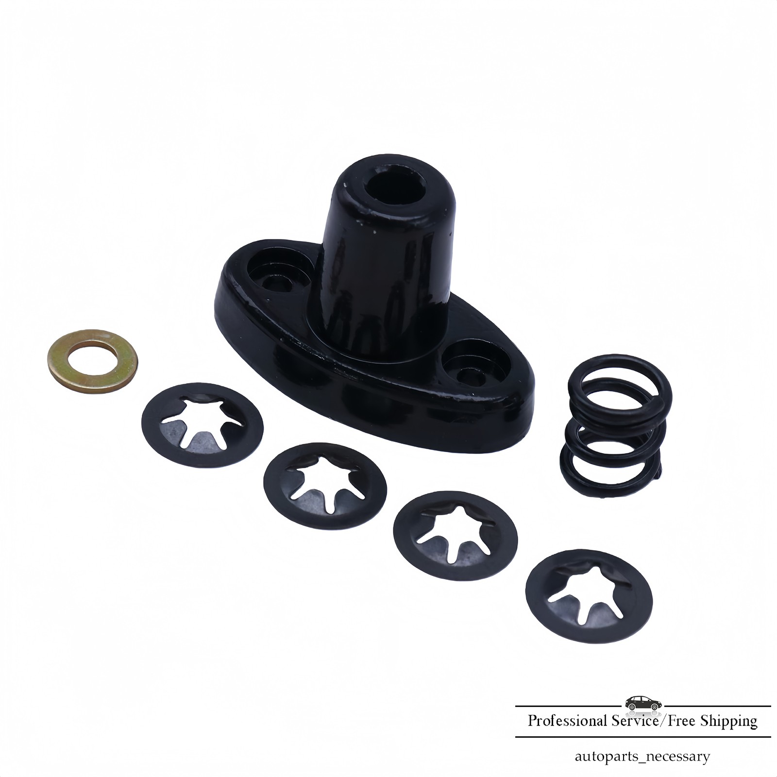 Sun Visor Repair Kit For Jeep Wrangler TJ 1997-2002 Aluminum 924-531 LH RH Black