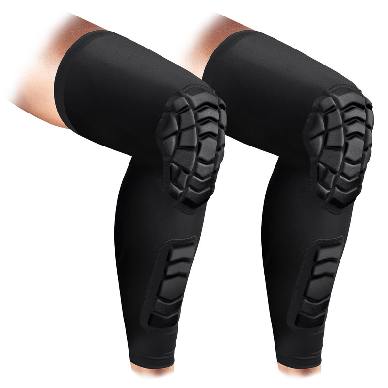 Zodeyi Wrestling Knee Pads Compression Leg Sleeve Knee Pad And Calf Pad 1 Pair