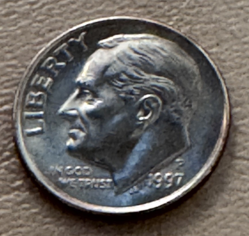 1997 (P)  US Roosevelt Dime "FREE SHIPPING"