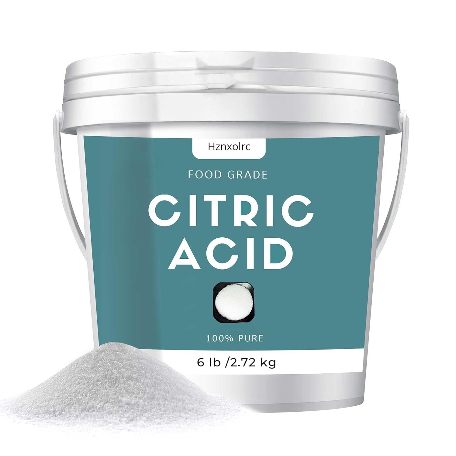 6 lb Citric Acid Powder Food Grade, 100% Pure, Citric Acid for Cleaning, Natu...