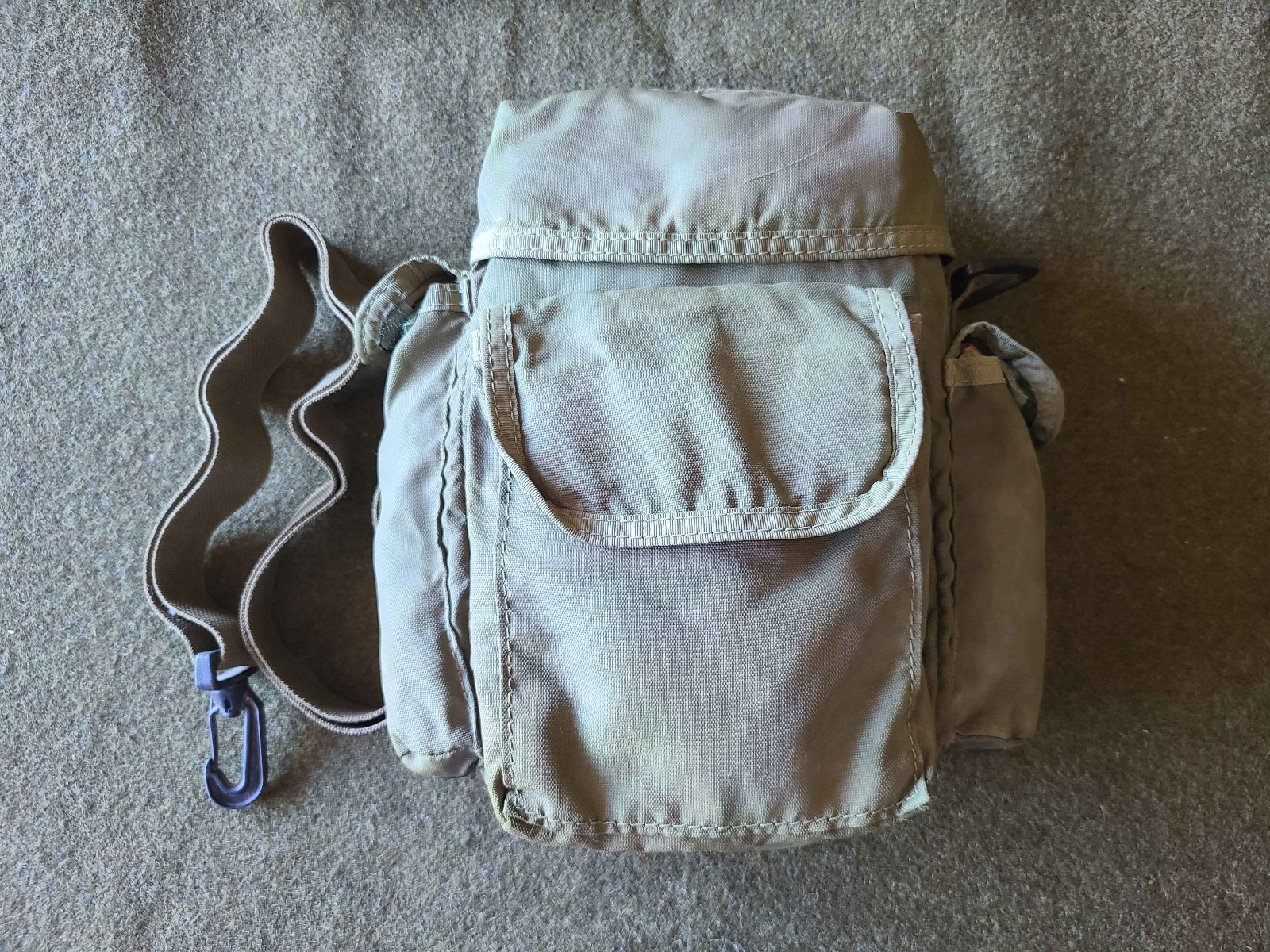 US Army AN/PSN-11 PLGR GPS Carrying Case Shoulder Bag, Wisconsin Contract Sewing