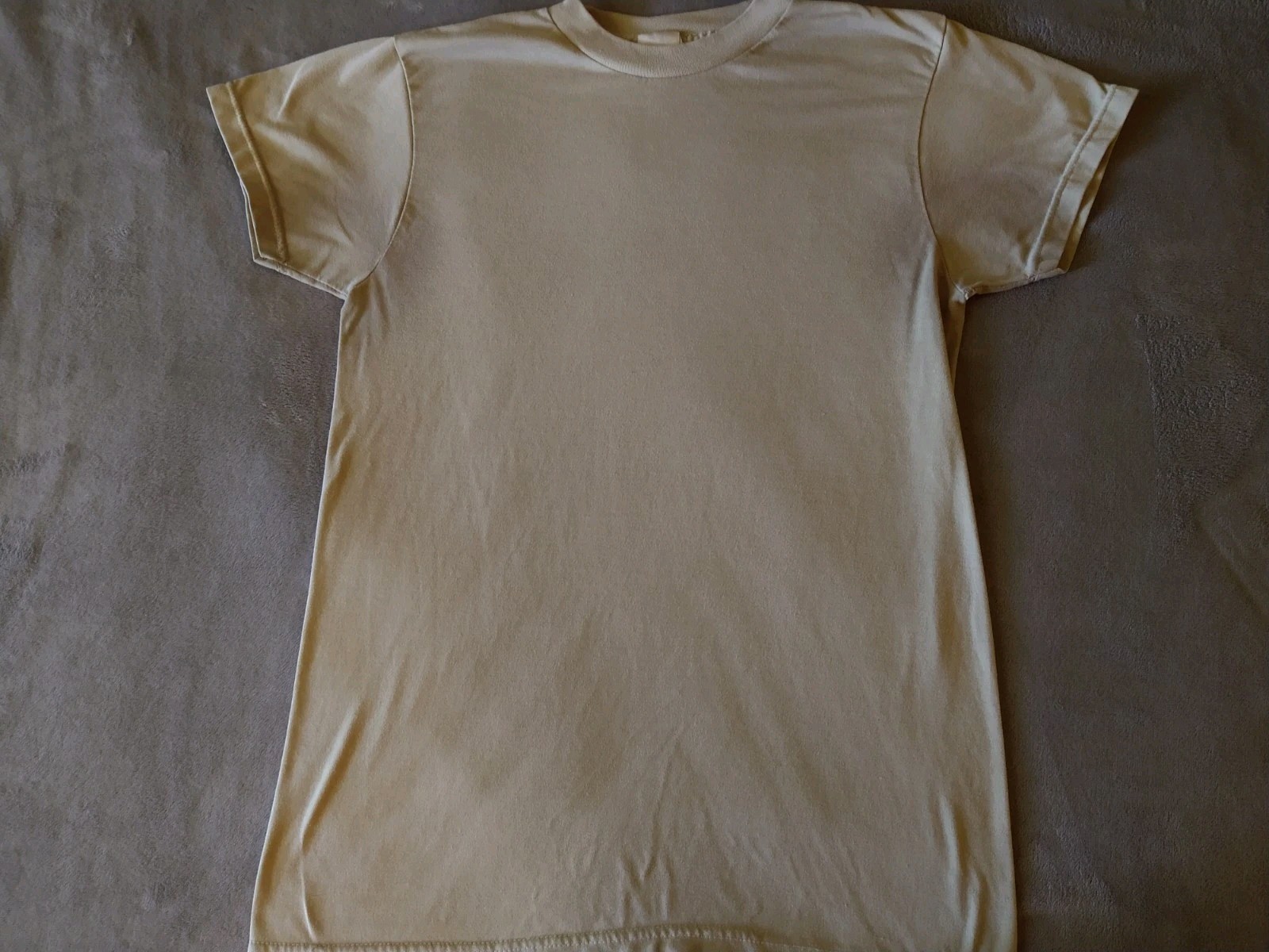 US Military Shirt Mens Medium Beige  Army Marines Navy Fitness  Outdoors