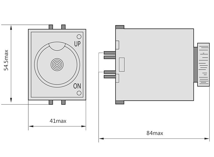 Time delay relay small power-off controller JSZ3A-D 220V 1-10s/100s/10min/60min