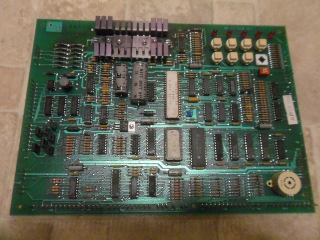 USED AUTOMATIC PRODUCTS AP 7600/6600 CONTROL BOARD P/N 91-11-219