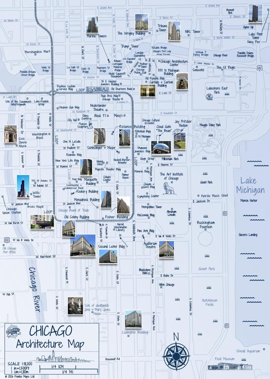 Chicago Architecture Map