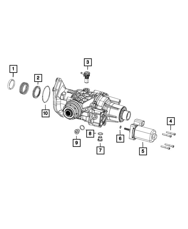 Genuine Mopar Input Seal 68408749AA