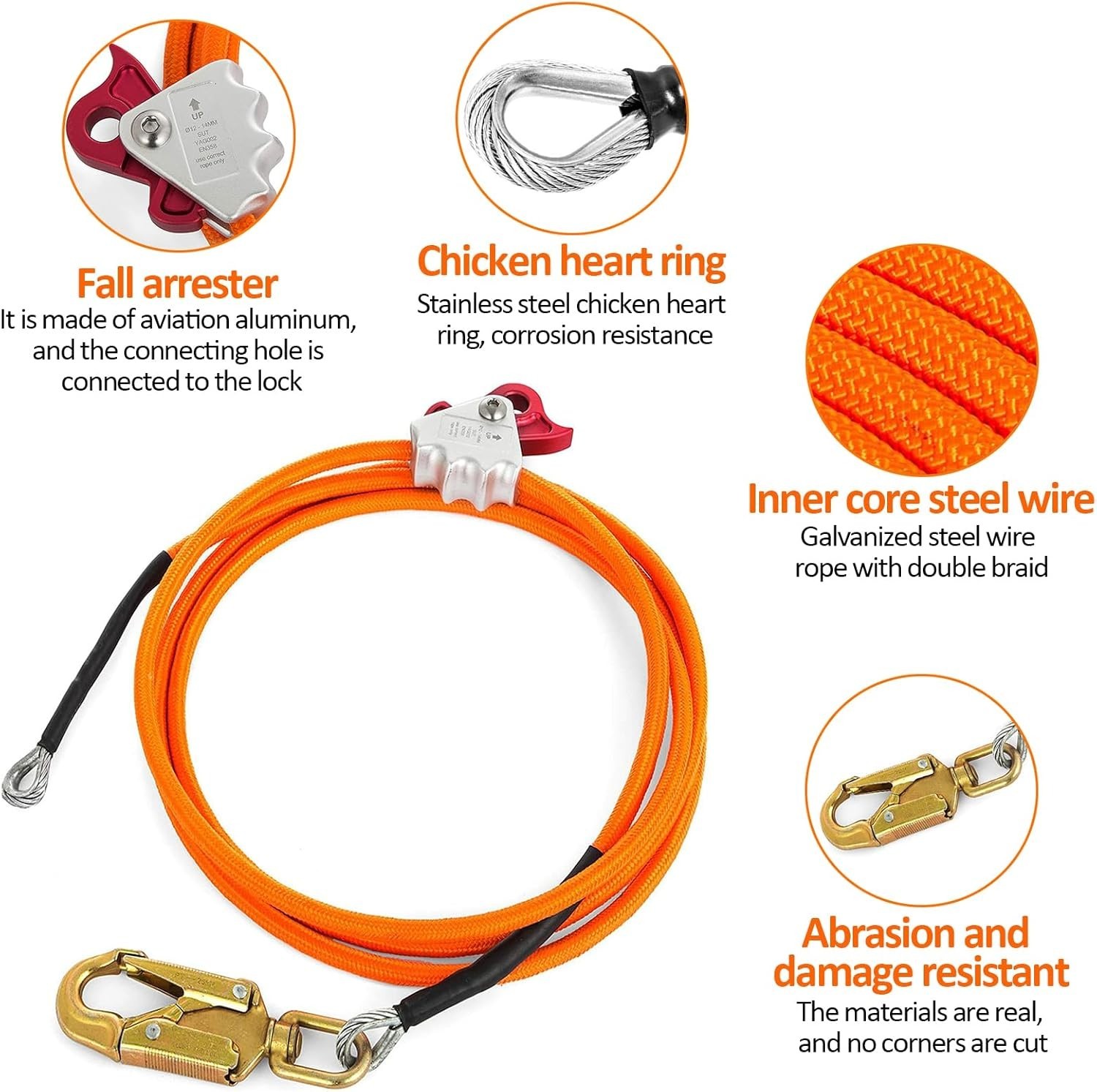 Adjustable Tree Climbing Spikes for Arborists with Replacement Screws Included