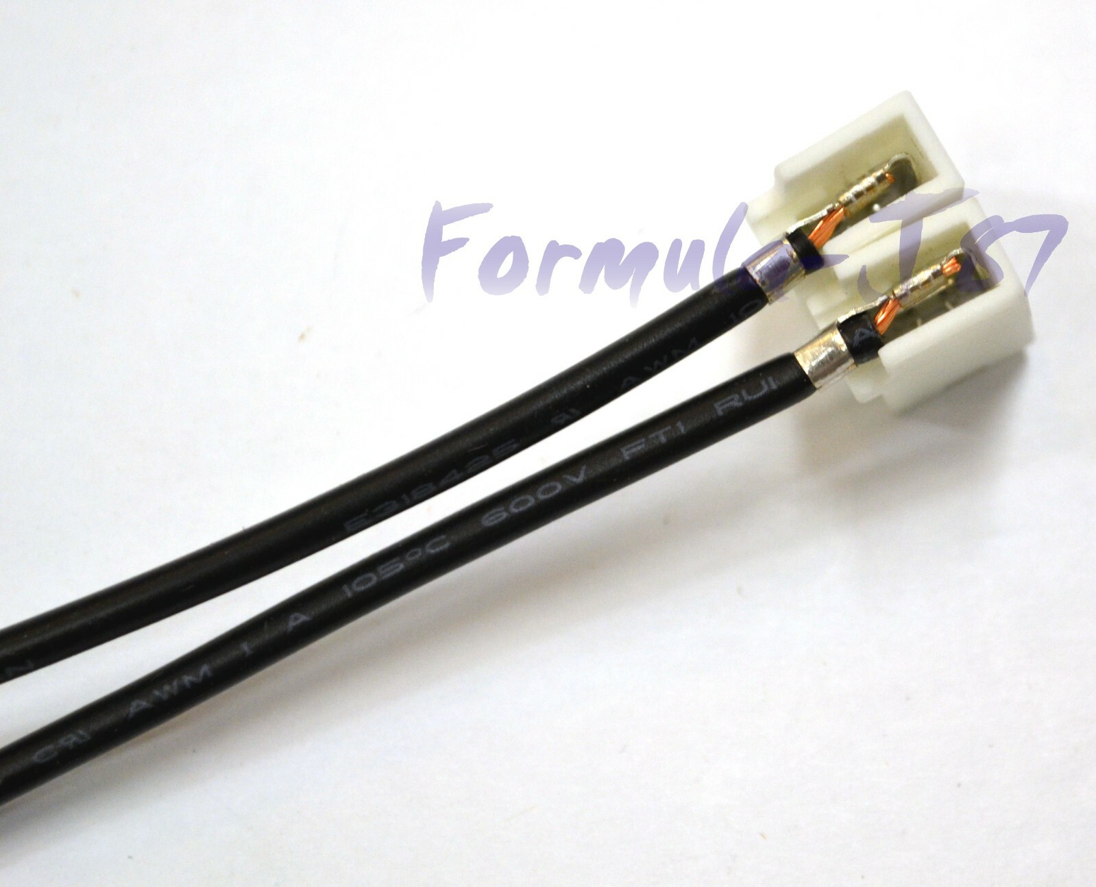 Wire Pigtail Female Ceramic H11B Two Harness Head Light Bulb Low Beam Plug Fit