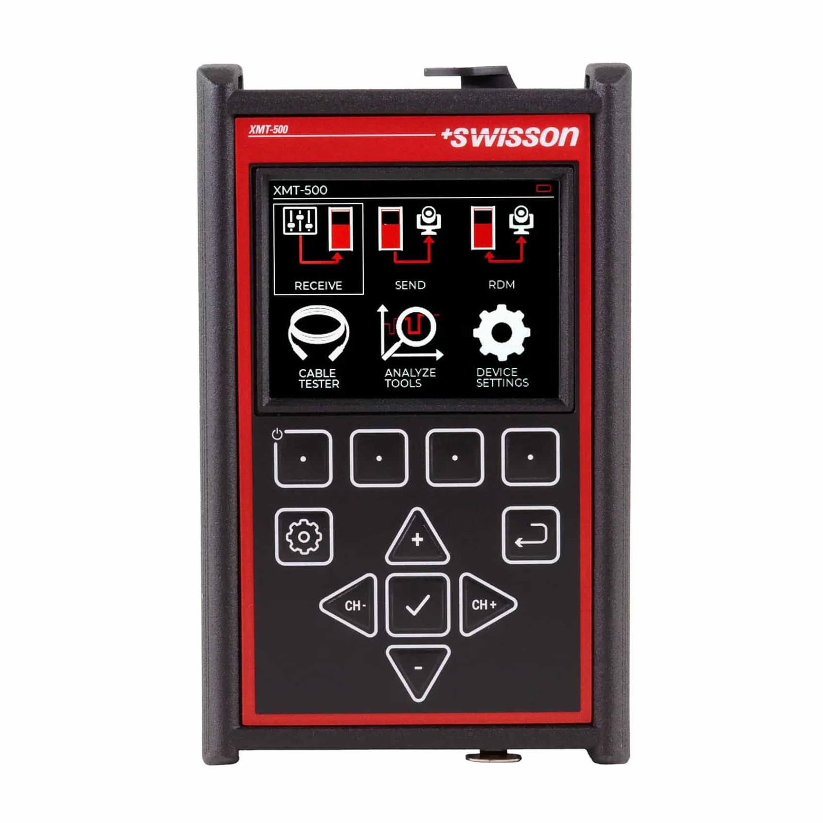 Swisson XMT-500 DMX Tester & RDM / Ethernet Controller & Measurement Tool