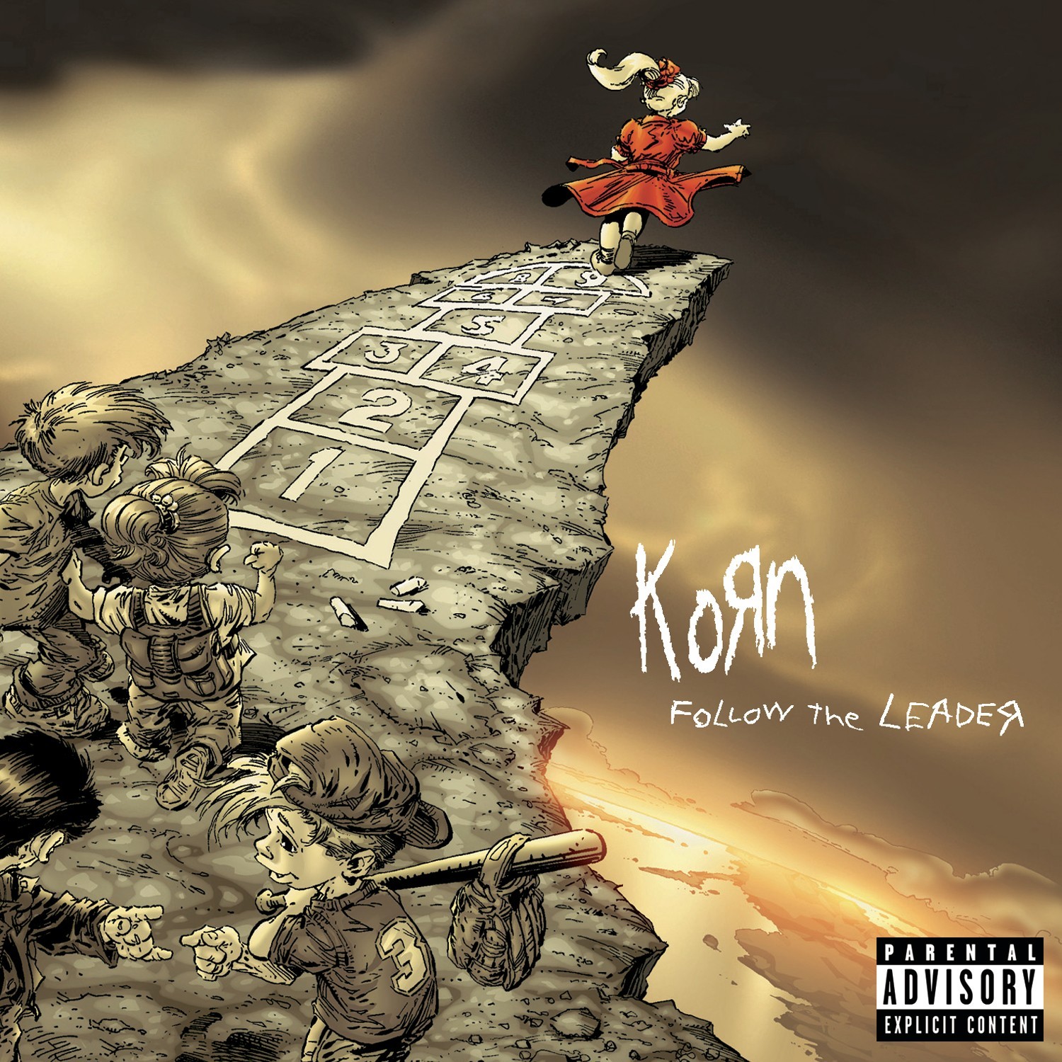 Korn Follow the Leader Print 12x12 Music Album Cover Wall Art Decor