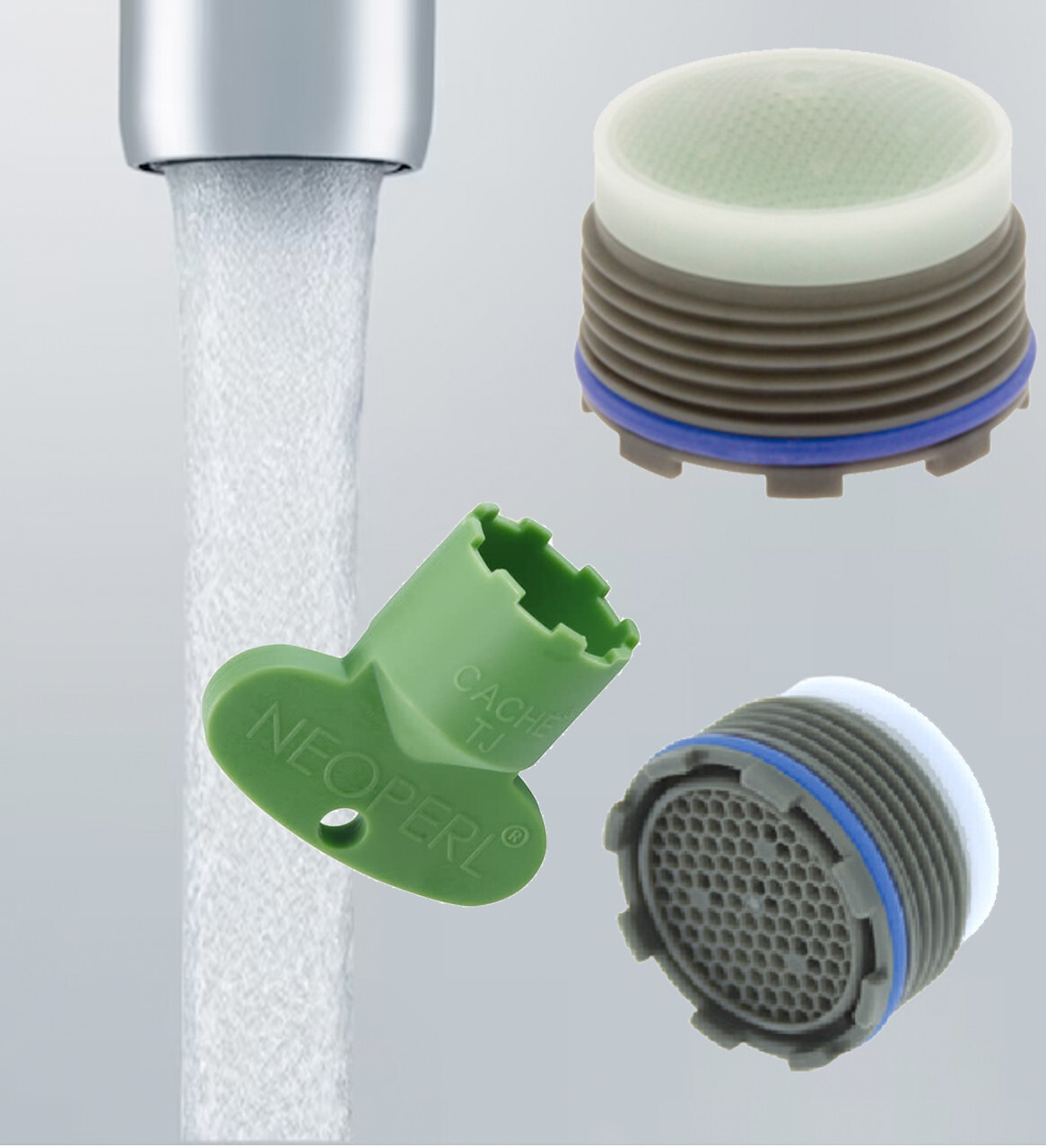 Moen 137401 Eco-Performance Aerator Flow Restrictor Service Kit Rothbury / Voss