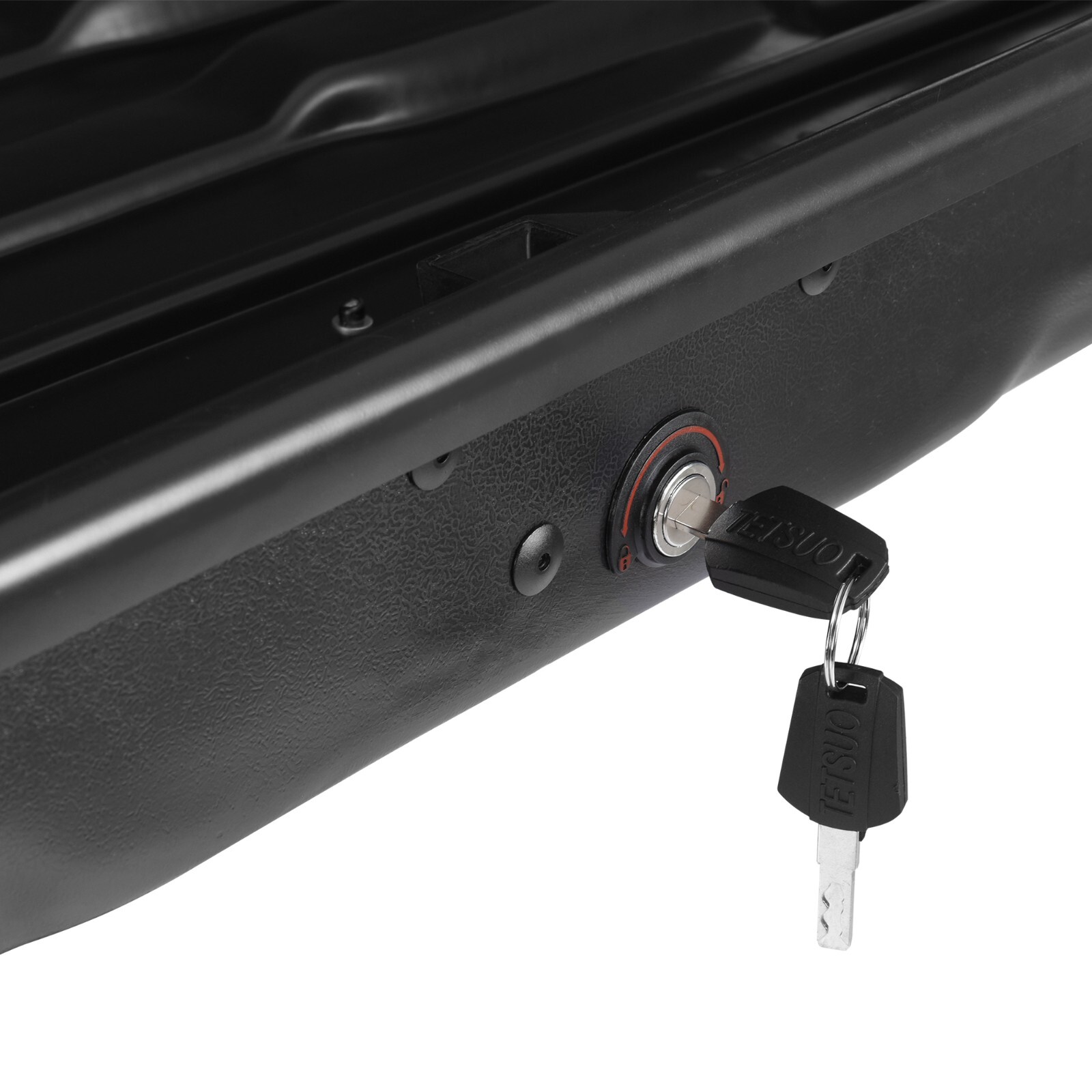 13 FT ³ Rooftop Cargo Box Luggage Carrier w/2 Keys,Both Side Open Easy Install
