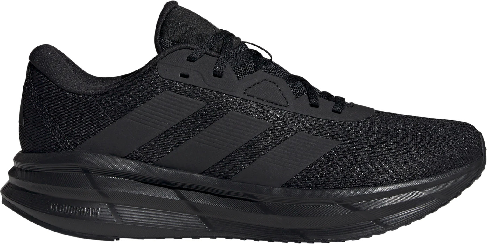 adidas Galaxy 7 Mens Running Shoes Black Cushioned Comfort Sports Run Trainers