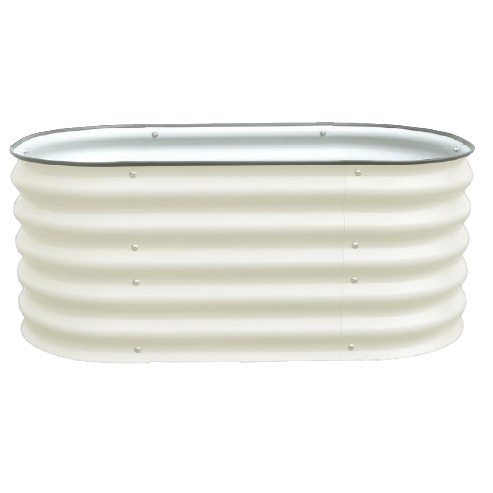 Drip Depot Modular Metal Raised Garden Beds - Waves
