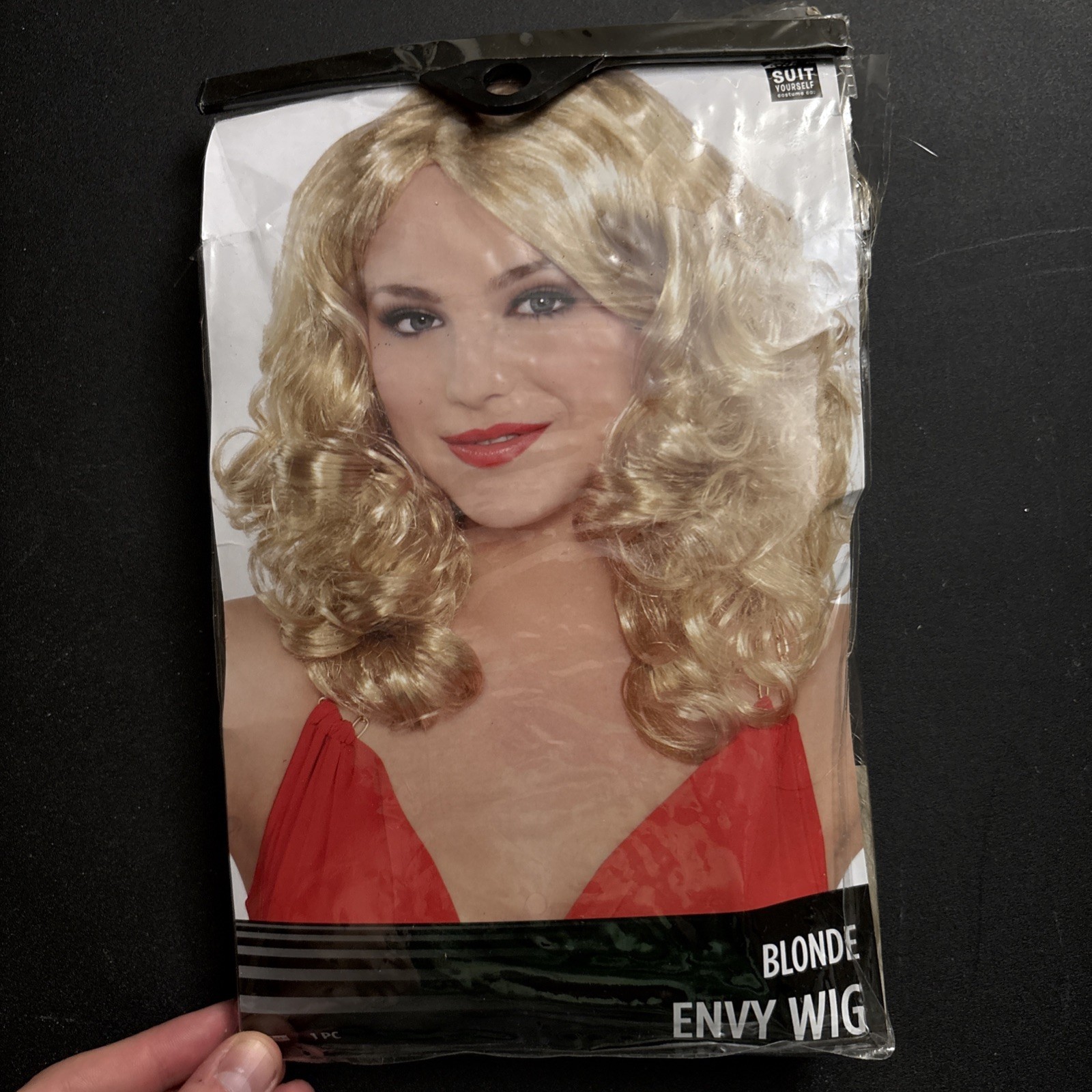Amscan Suit Yourself Women's Halloween Cosplay Envy Wig Blonde 1pc Size OS
