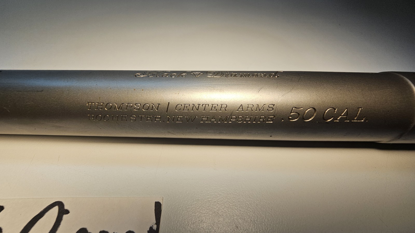 T/C Black Diamond Inline Muzzleloader 23" Barrel Without A Breech Plug (9)