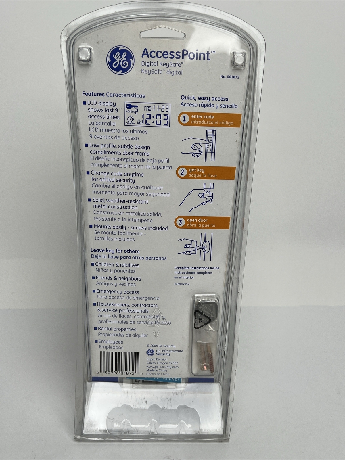 GE Access Point No001872 AccessPoint Digital Key Safe